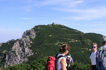 Herzogstand-Heimgarten (1731/1790 m) von der Herzogstandbahn