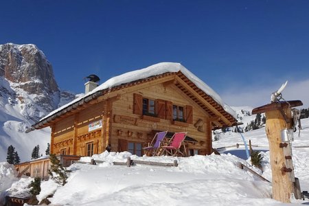 Rossalm (2164 m) vom Alpengasthof Brückele