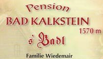 Logo Pension Bad Kalkstein - Innervillgraten