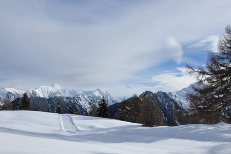 Gostjöchl-Platschjoch (1799 m) von der Jaufenstraße