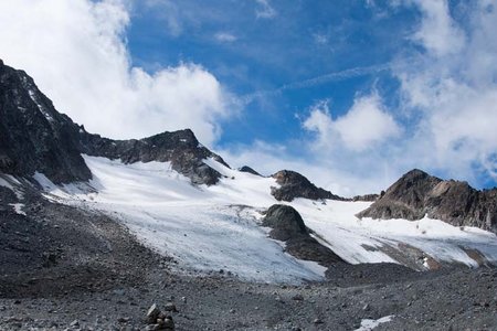 Innere Sommerwand (3122 m) von der Franz Senn Hütte