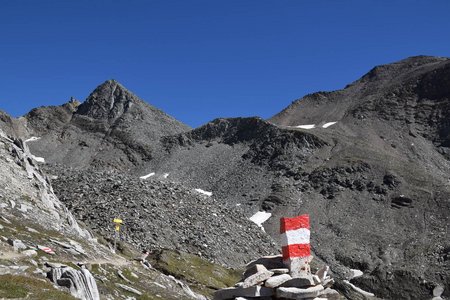 Kreuzspitze (3155 m) von der Johannishütte