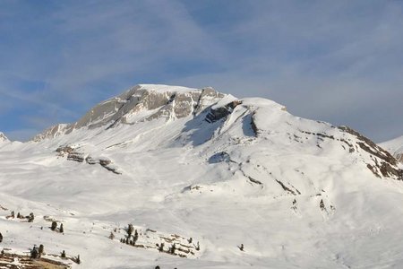 Neunerspitze-Wintergipfel (2874 m) von der Lavarellahütte
