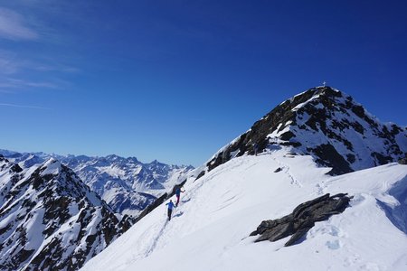 Hochreichkopf (3010m) von der Dortmunder Hütte