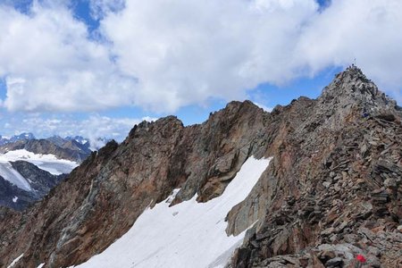 Wilder Freiger (3418 m) von der Dresdner Hütte