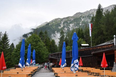 Rumer Alm (1243 m) über den Senner-Mahd-Steig