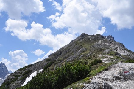 Elferspitze (Nördlicher Elferturm-2495 m) von der Elfer Bergstation