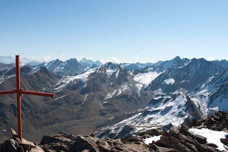 Gleirscher Rosskogel (2994 m) von der Pforzheimer Hütte