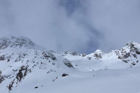 Schneespitze (3178 m) vom Weiler Stein