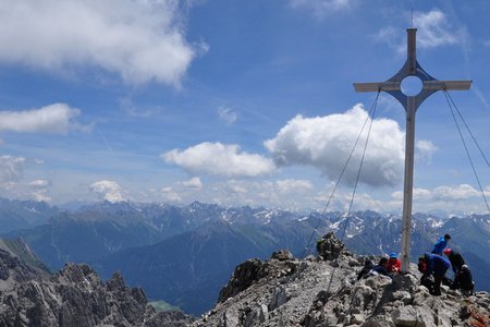 Großer Krottenkopf (2656 m) von der Bernhardseck Hütte