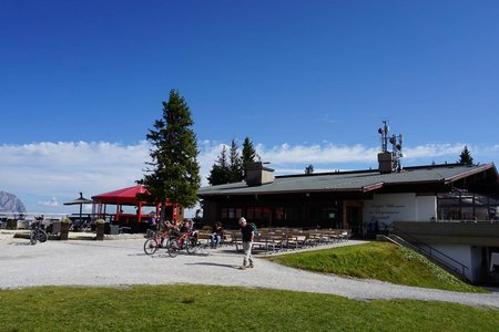 Brandstadl über Tanzbodenalm von Söll