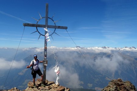 Hirzer, 2.781m von Aberstückl, Sarntal