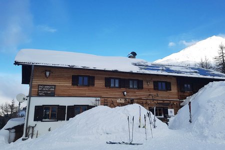 Enzianhütte (1894 m) vom Brennerbad