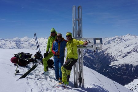 Warenkarseitenspitze (3347m) über die Daunscharte