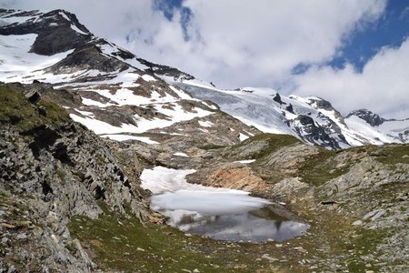 Dellacher Keesflecke (2879 m) von der Essener Rostocker Hütte