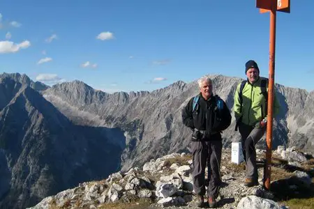 Große Arnspitze (2196 m) von Scharnitz