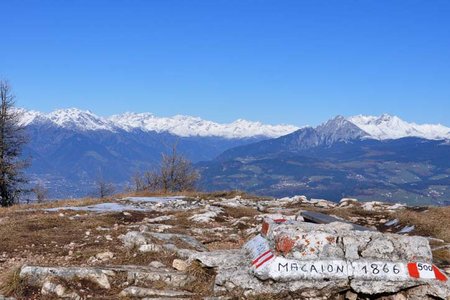 Gantkofel-Monte Macaion (1866 m) von Buchwald