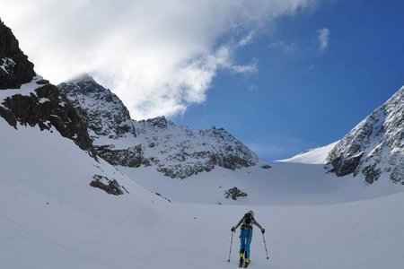 Östliche Seespitze (3416 m) von der Franz Senn Hütte