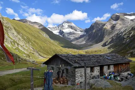 Rötalm (2116 m) und Rötmoos von Kasern