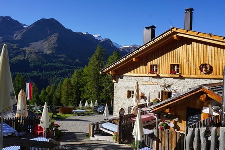 Lyfialm vom Biathlonzentrum Martelltal