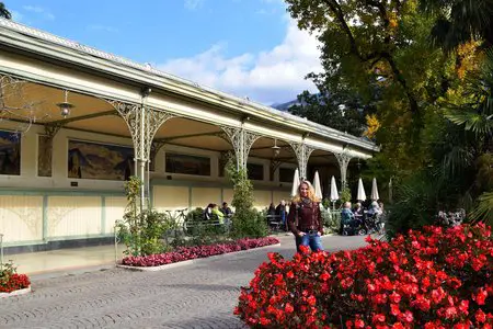 Sissi-Weg vom Schloss Trauttmansdorff zum Kurhaus Meran