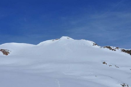 Langtauferer Spitze (3528 m) vom Hochjochhospiz