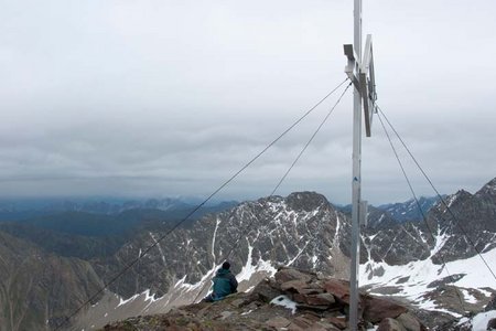 Kraspesspitze (2954 m) von der Dortmunder Hütte