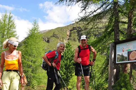 Langtauferer Gletscherlehrpfad - Weißkugelhütte