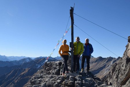 Vordere Platteinspitze (2562 m) von der Untermarkter Alm