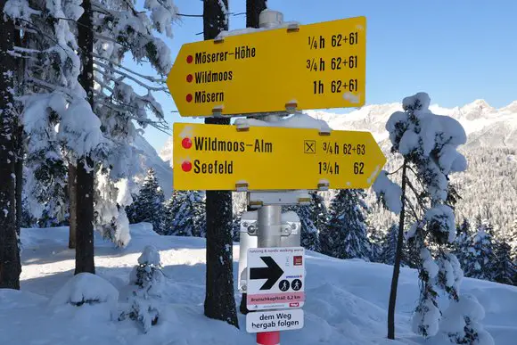 Besondere Schneeschuh-Wanderregionen in Tirol