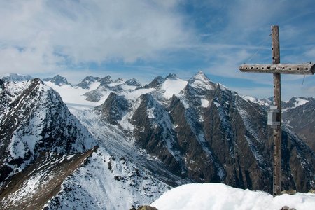 Schafgrübler (2922 m) von der Oberiss Hütte