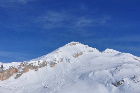 Col Bechei Dessora-Pareispitze (2794 m) von Pederü