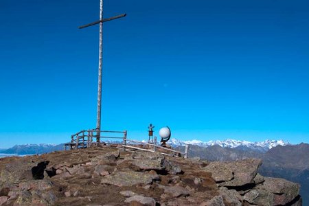 Villanderer Berg (2509 m) vom Parkplatz Kaser