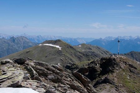 Roter Kogel (2832 m) von der Potsdamer Hütte