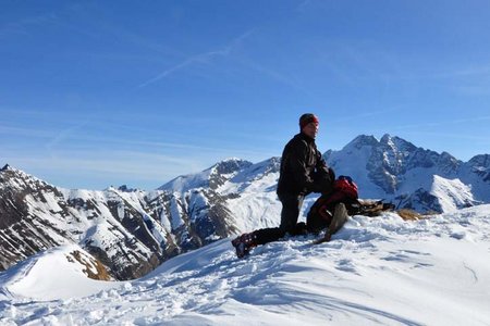 Silleskogel (2418 m) - Eine Skitour im Valsertal/Padaun