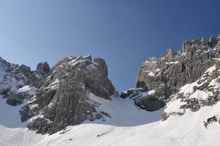 Kleines Törl (2096 m) von der Griesneralm