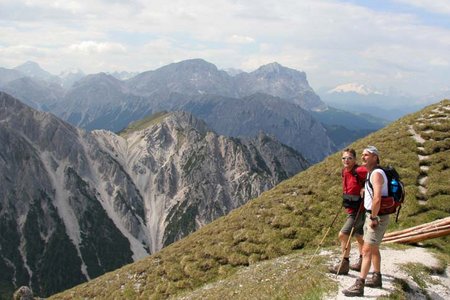 Piz da Peres (2507 m) vom Furkelsattel