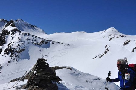 Skitour Zwieselbacher Rosskogel (3081 m) von der Pforzheimer Hütte