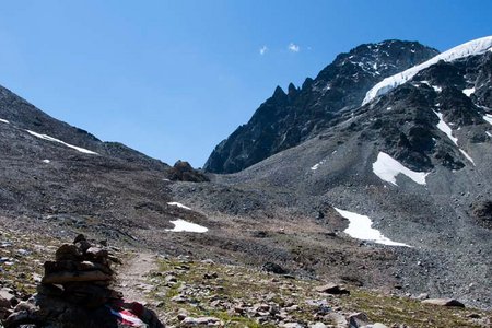 Futschölpass (2768 m) von der Jamtalhütte