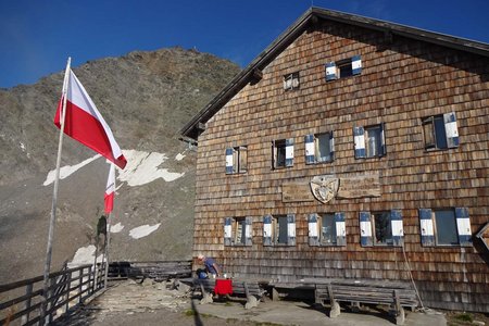 Zwickauer Hütte (2989 m) von Pfelders