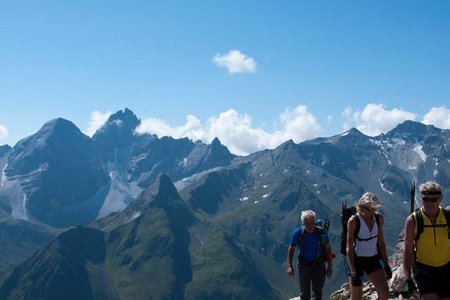 Kalkwand (2564 m) von der Innsbruckerhütte