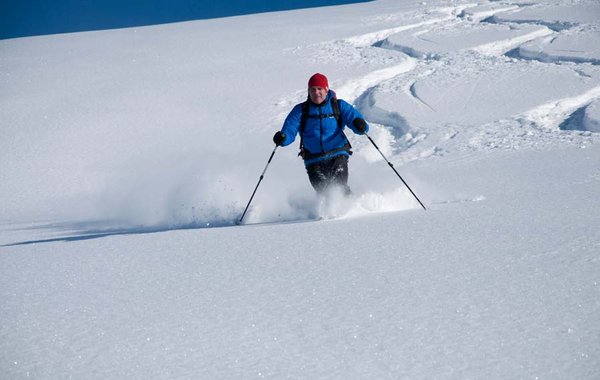 Skiabfahrt Kleiner Beil, Kitzbühler Alpen