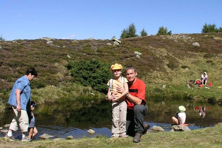 Bergsteigen mit Kindern