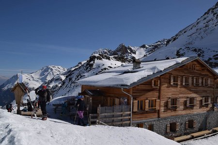 Marteller Hütte (Winterzustieg) von Hintermartell