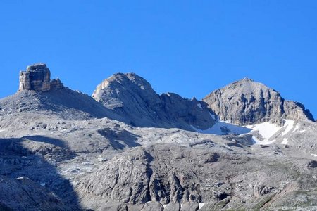 M. Cavallo - M. Casale (2840/2707 m) von der Faneshütte