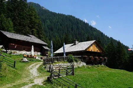 Berger Alm von Antholz Mittertal