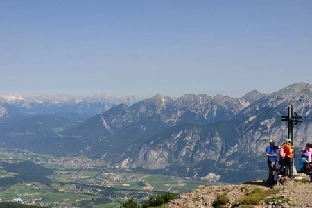 Pfriemeswand u. Zwölferspitze (2103/2098 m) von der Muttereralm