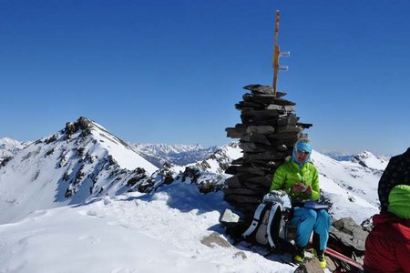 Plattenspitze (3422 m) von der Enzianhütte