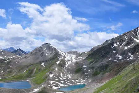 Hexenkopf (3035 m) von der Lazidbahn