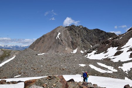 Vordere Rotspitze (3033 m) aus dem Martelltal